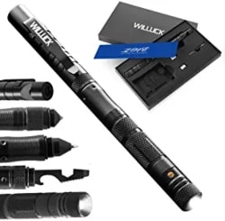 black metal Tactical Pen