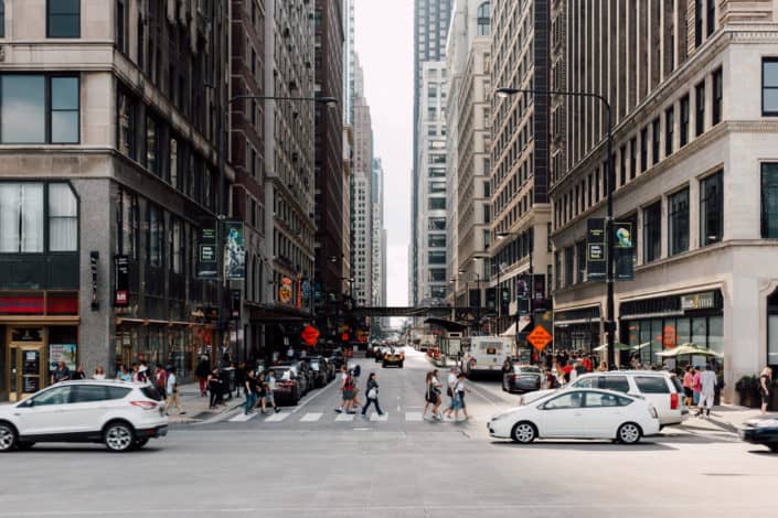A busy street