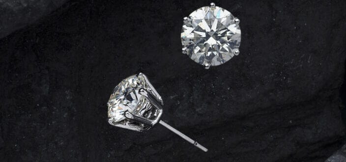 Diamonds Stud Earrings