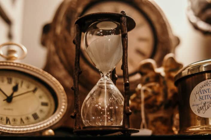 Time paraphernalia.