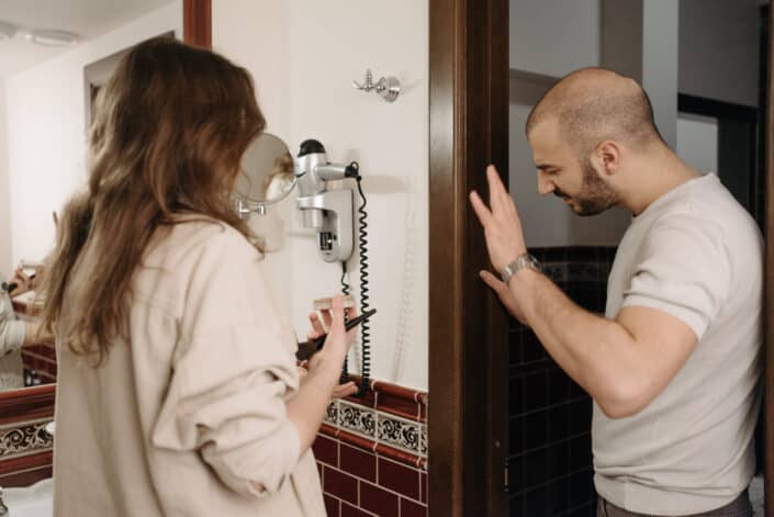 Couple Having An Argument
