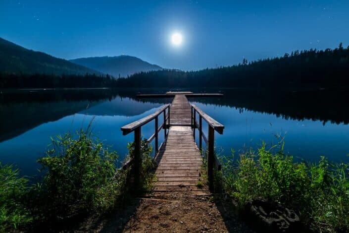Brown Wooden Dock