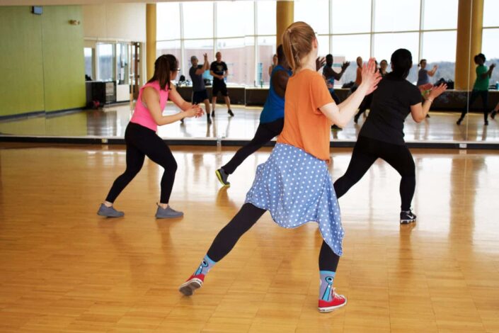 Group of Women in a Dance Class