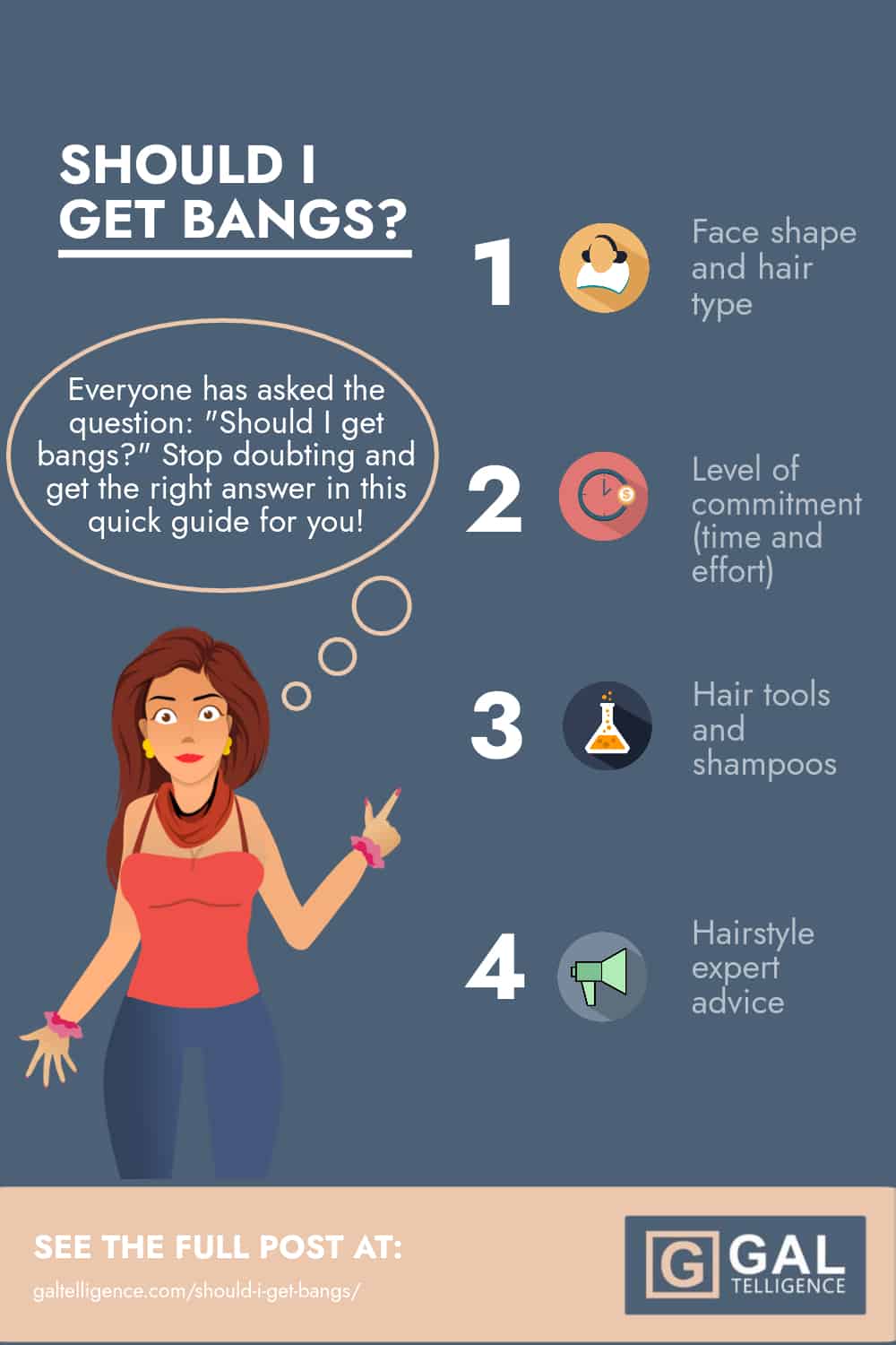 Should I Get Bangs - Infographics