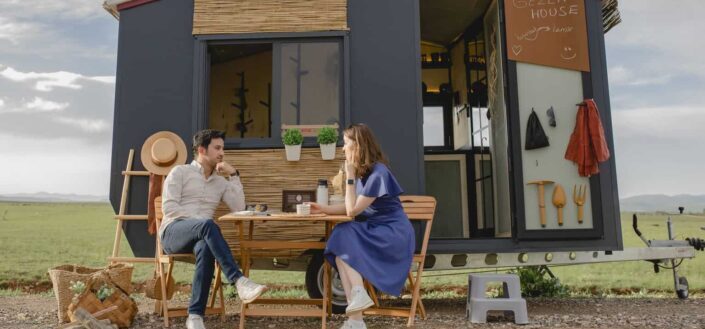 couple having a conversation