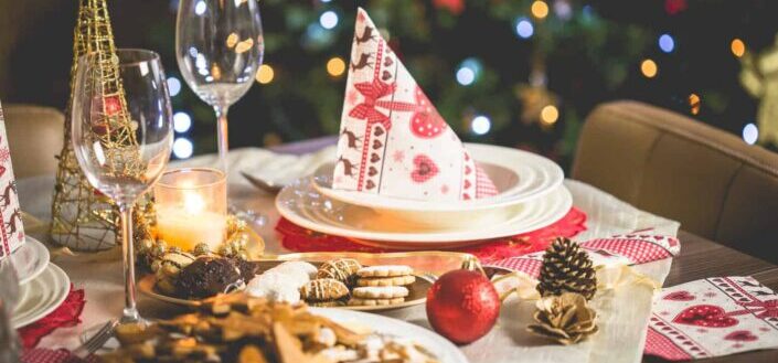 Tableware Setting for a Party