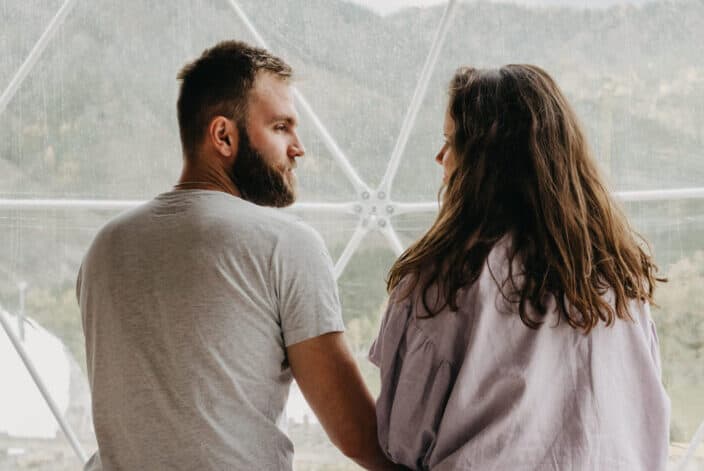 Couple Having Romantic Weekend in Resort