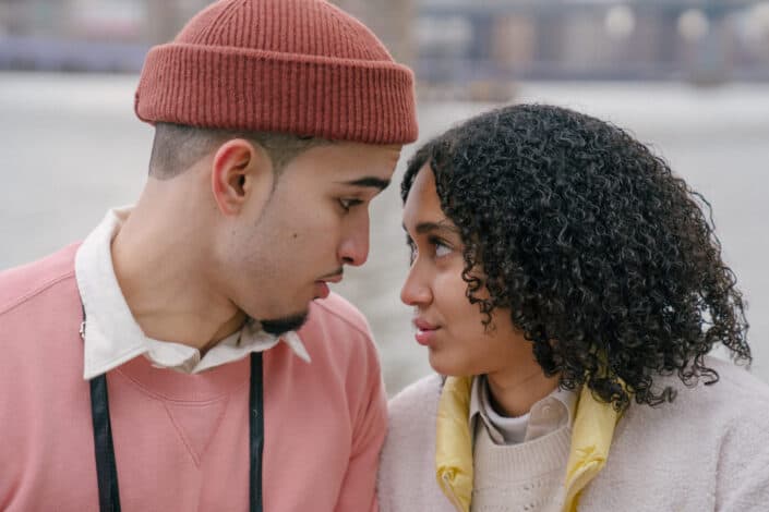 Couple Spending Time on Embankment