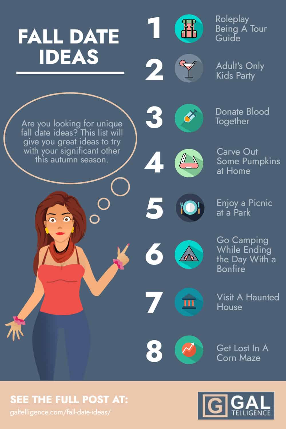 Infographics - Fall Date Ideas